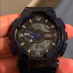 Blue G-Shock Men’s watch.